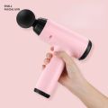 Súng massage cầm tay mini, máy mát-xa di động, giảm đau hiệu quả, Súng massage giup giảm đau cổ, vai gáy, toàn thân Máy massage cầm tay 4 đầu 6 chế độ - súng massage trị nhức mỏi vai gáy, đau giãn cơ - Máy đấm lưng đa năng Massage Machine Portable 4 Head. 