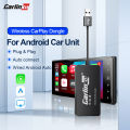 Carlinkit Carplay Không dây Apple CarPlay Dongle cho Android Navigation Player USB Smart LinkCarplay với Android Auto Mrrorlink. 