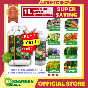 BUY 2 GET 1 FREE Bio Agrivax 1 Liter - Fungicide King  - The leading Organic Tree Fungicide