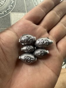 CHÌ CÂU CÁ DÁNG TRÒN CHÌ XUYÊN TÂM CÓ LÕI NHỰA CHỐNG XƯỚC DÂY HÀNG ĐẸP RẺ