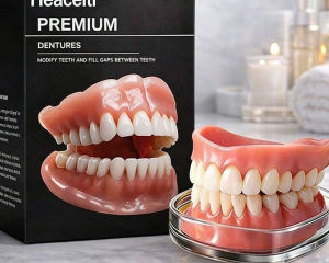 Artificial Tooth Dentures Full-Function/Confident Smile Solution/Removable False Teeth For Adults/Easy Use Comfortable Fit/Artificial Tooth