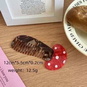 BAIXL Tulip Acetate Comb Animal Cartoon Hairdressing Combs Hair Care Hair Accessories Makeup Comb Women
