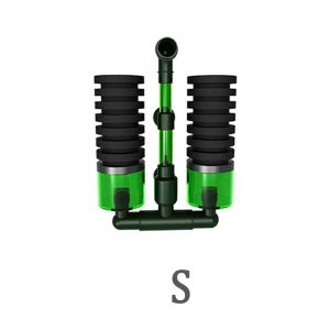 YAZHE QS-100A QS-200A Clean for Fresh/Salt Water Sponges Double Head Fish Tank Equipment Filtration Sponge Filters Aquarium Foam Filter