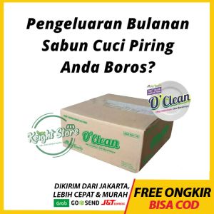OClean Paket Sabun Cuci Piring Cair Hemat Wangi Nipis Anti Lemak Bersih Liquid Biang Mama