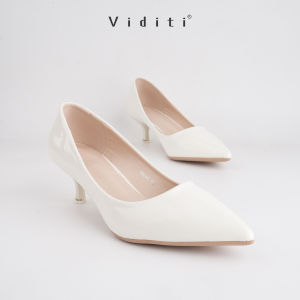 Viditi Esme Glossy Heels 4 cm // Sepatu Import Wanita // Tumit // Hak Tinggi // Polos // Pesta // Wedding // Nikahan // Wisuda // Seserahan