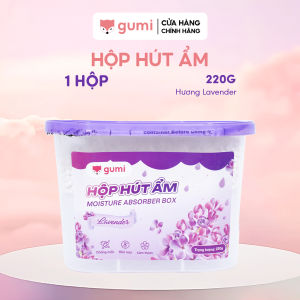 Hộp Hút Ẩm Khử Mùi GUMI Tỏa Hương Dễ Chịu Giữ Không Gian Khô Thoáng Sạch Sẽ