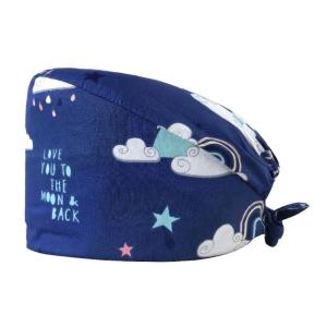 Pet Doctor Hat Breathable Turban Hat Women Dentist Nursing Hats New Nurse Hat for Hospital Staff