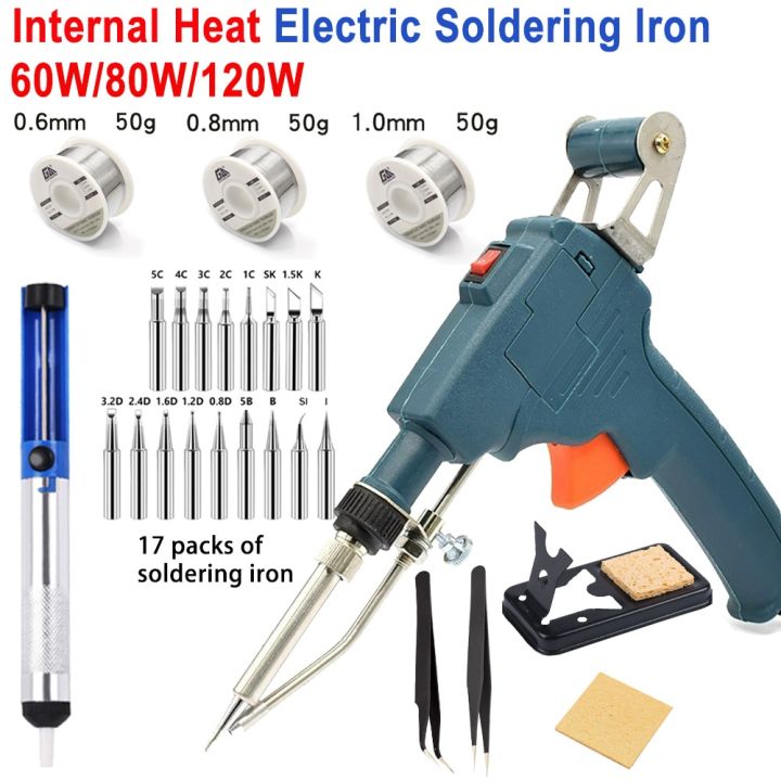 Iron Machine Tin Soldering Tool Solder Tip Internal Gun Heat Welder