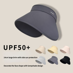 【WJ】Surrounding oversized brim sun protection overhead hat Female summer outdoor UV resistant sunshade hat Foldable Sun Hat