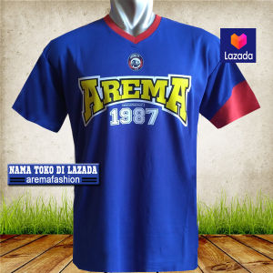 KAOS AREMA 1987 SALAM SATU JIWA BIRU aremafashion