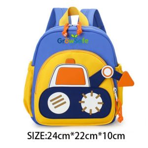 GrowSafe Ultralight Waterproof Kindergarten bag for kids boy