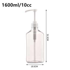 Sugar Press Bottle 5cc 10cc Sauce Pump Liquid Dispenser Pump Liquid Oil Dispenser Kaca Botol Milk Tea Honey