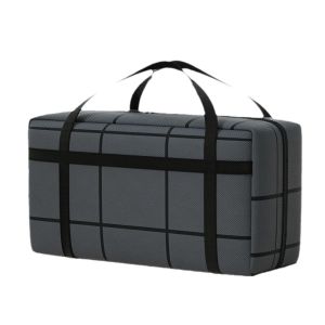ZENGD Thickened Clothes Storage Bag Large Capacity Double Zipper Duffel Bag Space Saving Reinforced Handle Tote Bag Seasonal Storage