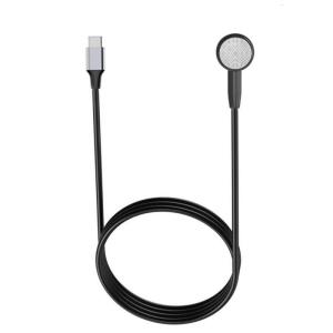 Type C Single Sided Earphone 45/100cm Length Corded Earpiece with Digital Chip No Microphone Needed for Everyday Use