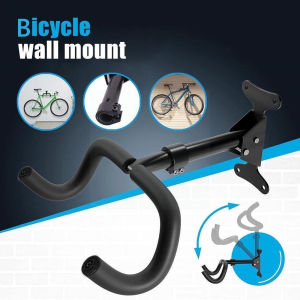 50KG! Bicycle Hanger Bike Wall Hanger Rack Mountain bike Wall hook Mount Bicycle wall fixed double hook rack indoor display flip bike frame Bicycle Accessories