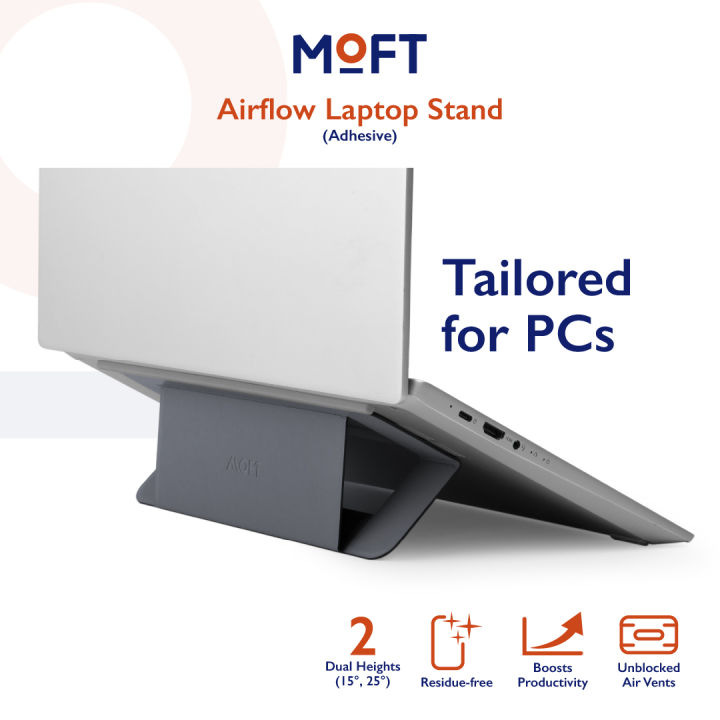 MOFT Airflow Laptop Stand (Adhesive) Lazada Singapore