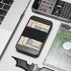 NEW RFID Card Holder Mens Purse Carbon Fiber Minimalist Rfid Wallets for Credit Cards Bank Business ID Card Holder Case Cards Boxs Change Coin Holders