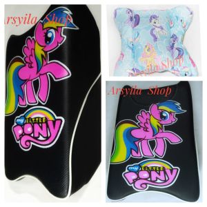 boncengan anak dan bantal stang / jok anak / bantal setang / paket hemat