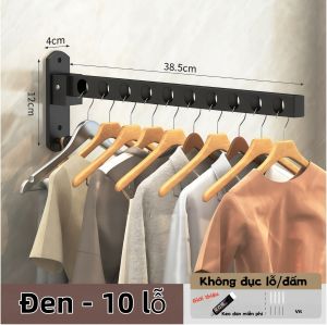 Gắn Tường Thép Carbon Thanh/Thép Carbon Thanh Sào Phơi Quần Áo Dán Tường/Giá Treo Quần Áo/Thanh Treo Quần Áo