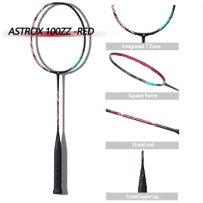 X ASTROX-100ZZ 4U Full Carbon Single Badminton Empty racket Racket 35Lbs Suitable for Professional Player