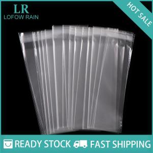 LF Wholesale✨Flash Sale ✨ ถุงขนมยาวปิดผนึกในตัว100ชิ้นถุงขนม5x20ซม. ถุงเเพรทเซลถุงปิดผนึกได้สำหรับบรรจุลูกอมของขวัญที่ชอบ