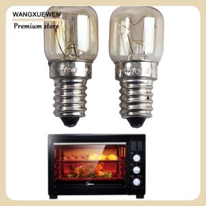 [COD] 220V E14s เตาอบไมโครเวฟเตาอบเตาอบอุณหภูมิสูงหลอดไฟ blub