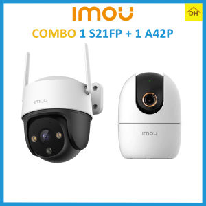 COMBO Camera IMOU 2  S21FP 2M + 1 A42P 4M - Camera Wifi Chính Hãng