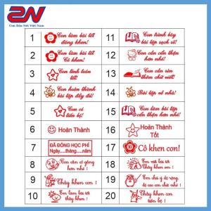 Con Dấu Khen Học Sinh TRODAT Khắc Dấu Theo Yêu Cầu Chính Hãng