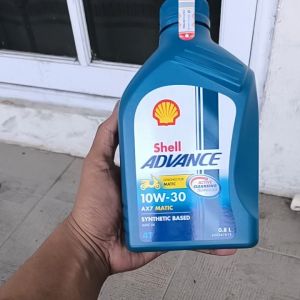 Oli Shell Advance AX7 Matic 10W-30 800 ml Original