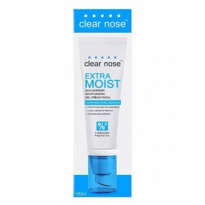 Clear Nose Extra Moist Barrier Gel Cream 120ml Repair Barrier Deep Hydration Calm Red Sensitive Skin Fragrance Free For Dry Acne Skin