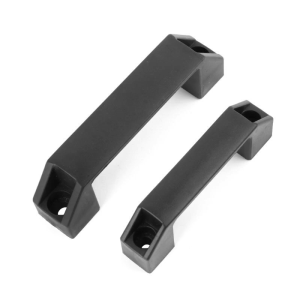 2pcs Plastic T Slot Black Door Handle for 2020/3030/4040/4545 Series Aluminum Extrusion Profile with Slot 6mm