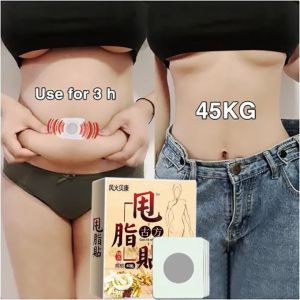 Miếng Dán Tan Mỡ Bụng Đông Y Giảm Béo Giảm Cân Đốt Cháy Mỡ Thừa Vùng Bụng Bắp Tay Chân Hiệu Quả Hộp 40 Miếng