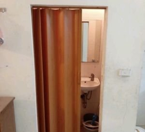 Cửa xếp cửa nhựa nhà vệ sinhnhà tắm. Kích Thước 70cmx1m8 80cmx1m8 1mx1m8 1mx2m