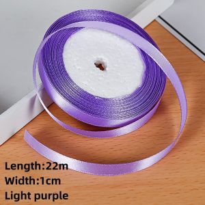 (25Yards/Roll) 1cm Bouquet Packaging Ribbon Gift Ribbon Handmade Diy Cake Candy Box Gift Decorative Ribbon