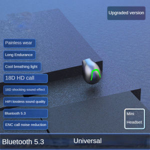 With Free Gift!Invisible Sleep Headphones Bluetooth 5.3 Wireless In-Ear Earphones With Mic Noise Reduction Earbuds Bluetooth Earphones