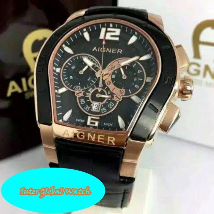 BEST SELLER JAM TANGAN PRIA BRANDED AIGNER PALERMO JAM TANGAN