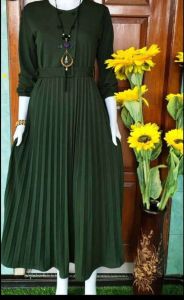 MURAH MERIAH PROMO  GAMIS KANCING TERBARU MARUN PINK NAVI KUNYIT MOCCA DAN ARMY