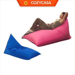 【COZYCASA】Outdoor Pyramid Bean Bag/Waterproof Lazy Sofa for Indoor/Outdoor Triangle Beanbag