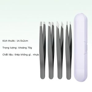 Nhíp nhổ lông mày bằng thép không gỉ - Công nghệ CNC giúp nhổ lông dễ dàng và chính xác-ESTLA