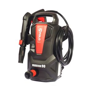 POLO เครื่องฉีดน้ำแรงดันสูง รุ่น WARRIOR90 กำลังมอเตอร์ 1200 วัตต์ แรงดัน 90 บาร์ ปริมาณน้ำ 330 ลิตร/ชั่วโมง (โปโล)