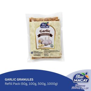 Blue Macay Garlic Granules Refill Pack (50g 100g 500g 1000g)