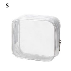 WAYCAI Kho Giặt túi Túi trang điểm Người tổ chức du lịch Túi PVC Hộp đựng đồ trang điểm trong suốt Người giữ mỹ phẩm làm đẹp