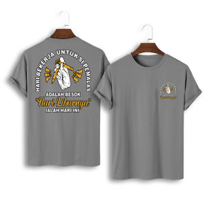 KAOS ATASAN OBLONG DEWASA PRIA/LAKI-LAKI LENGAN PENDEK DISTRO GAMBAR DEPAN BELAKANG KAOS KEREN-718