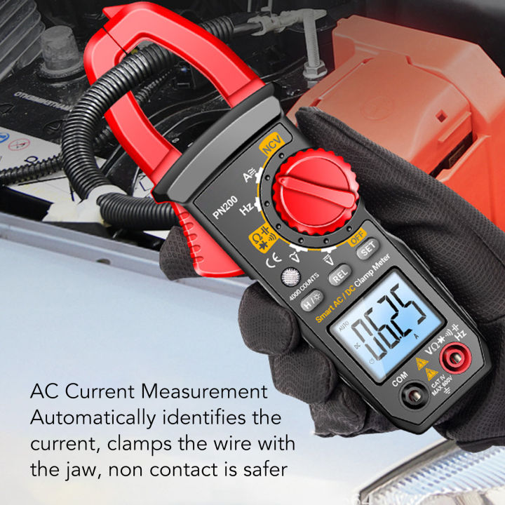 Smart Clamp Meter NCV Auto Ranging Multimeter Tool Auto Ranging Buzzer ...