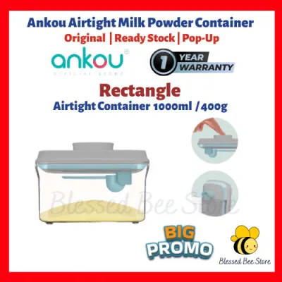 Autumnz One-Push Airtight Food Storage Container 密封食品储存容器 Milk Powder Container