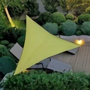 Sun Shade Sail Net 98% UV Blockage Thicked Waterproof Triangle Outdoor Oxford Canopy