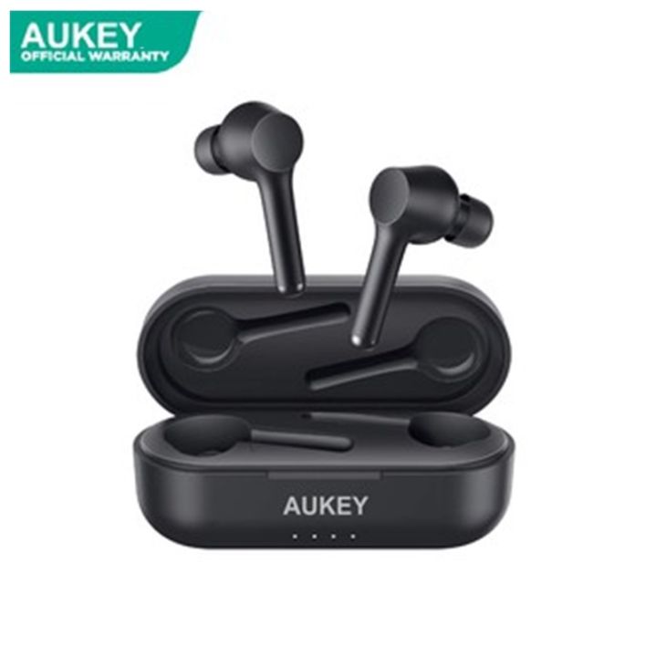 Aukey EP-K01 True Wireless Earbuds Hitam Earbuds Aukey Bluetooth