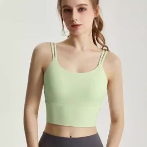 Womens Shockproof Sports Bra Quick-Dry Seamless Yoga Top Fitness Underwear Gym Running Fitness Wear Bra 2026