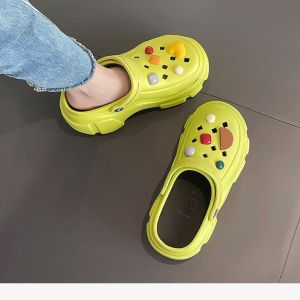 Sục Cross Đế Cao Nữ Hình JD 3D Dép Crocs Tông Dáng 3 Màu Size 36-41 Lazada ChikyChiky.Store