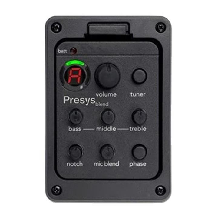 Fishman Presys - Preamplificatore Con Tuner Per Chitarra Acustica - Foto 9
